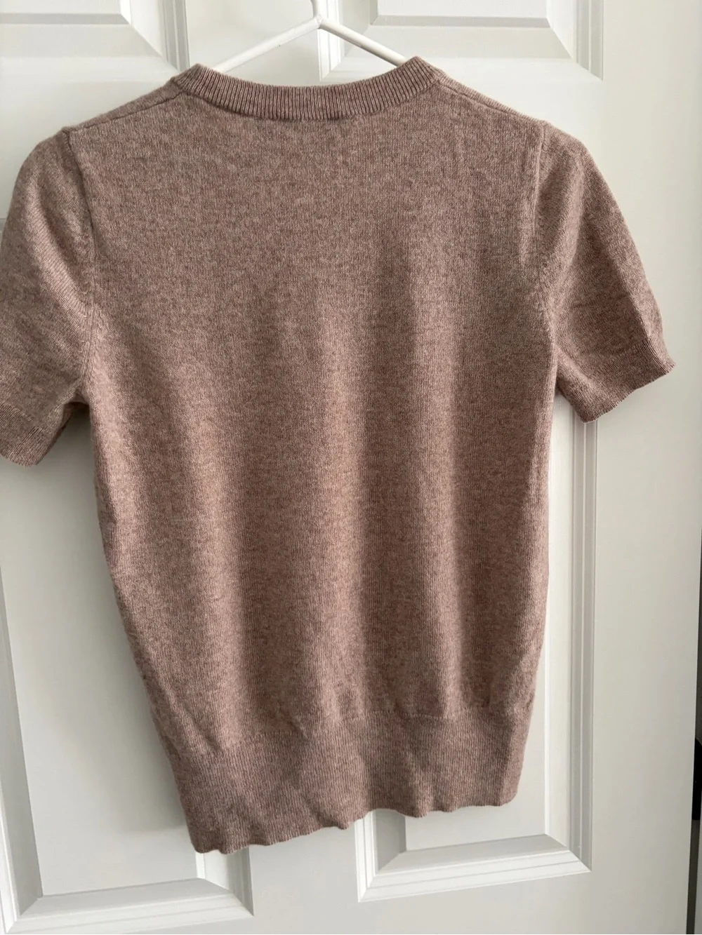 Theory Cashmere Short Sleeve Sweater - Picture 2 of 5